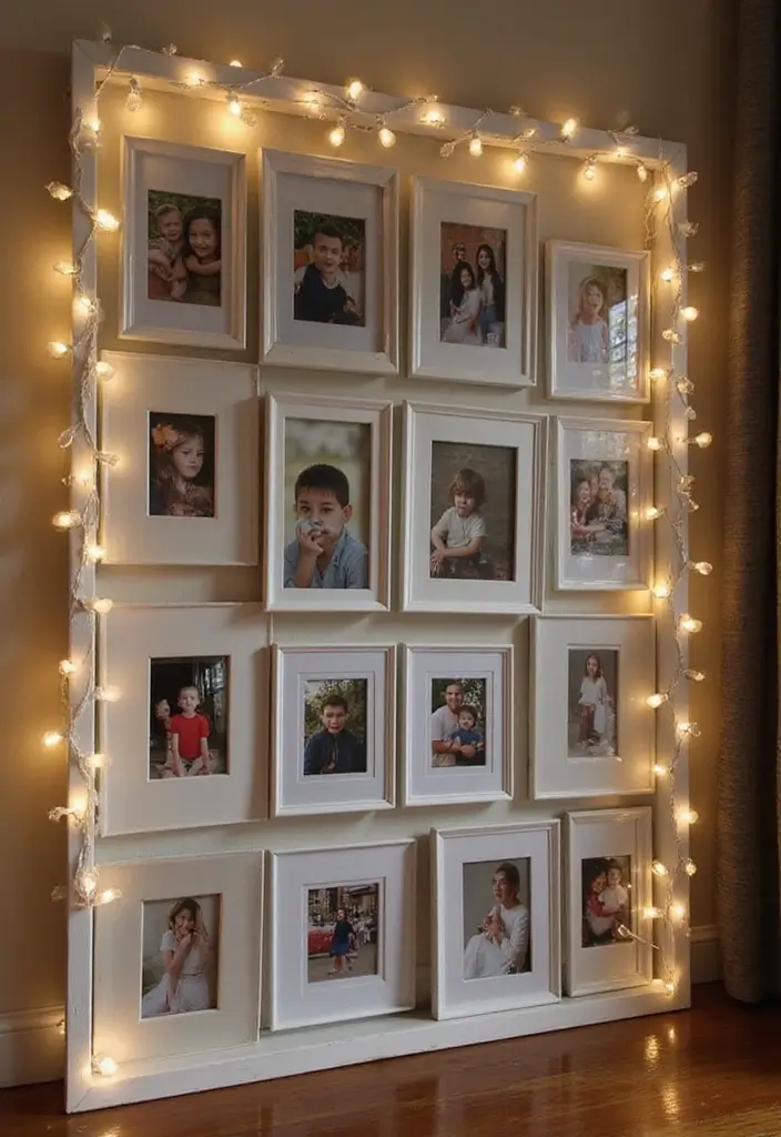 28 Engagement Decoration Ideas Indian Style That Sparkle - 12. Customized Photo Frames