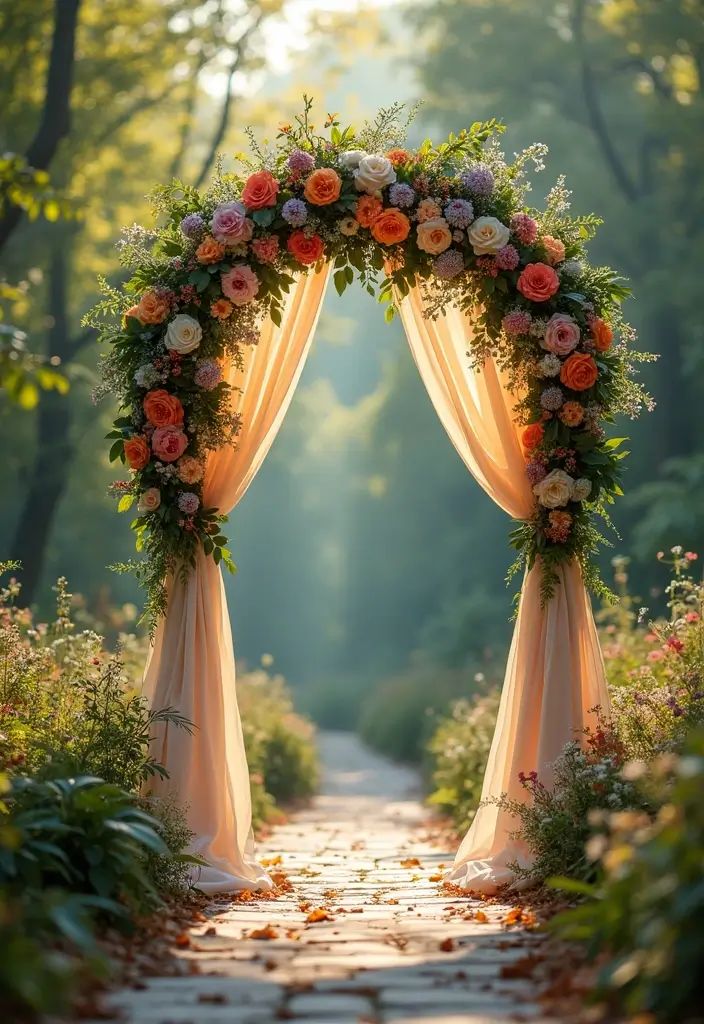 28 Fairy Garden Wedding Ideas That Feel Enchanted - 1. Enchanted Archways