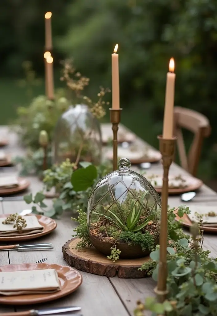28 Fairy Garden Wedding Ideas That Feel Enchanted - 2. Whimsical Centerpieces