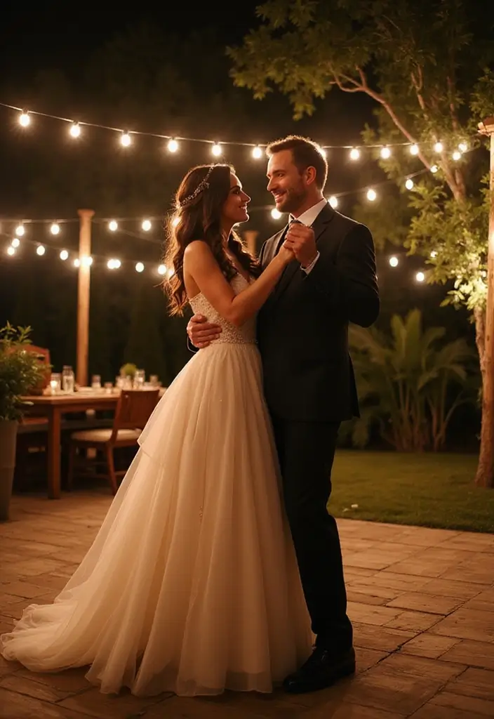 28 Fairy Garden Wedding Ideas That Feel Enchanted - 27. Dreamy First Dance