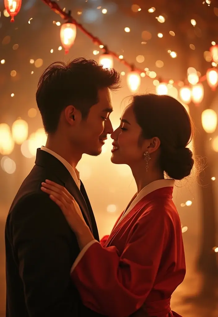 28 Korean Prenup Photoshoot Ideas That Feel Cinematic - 8. Twilight Engagement