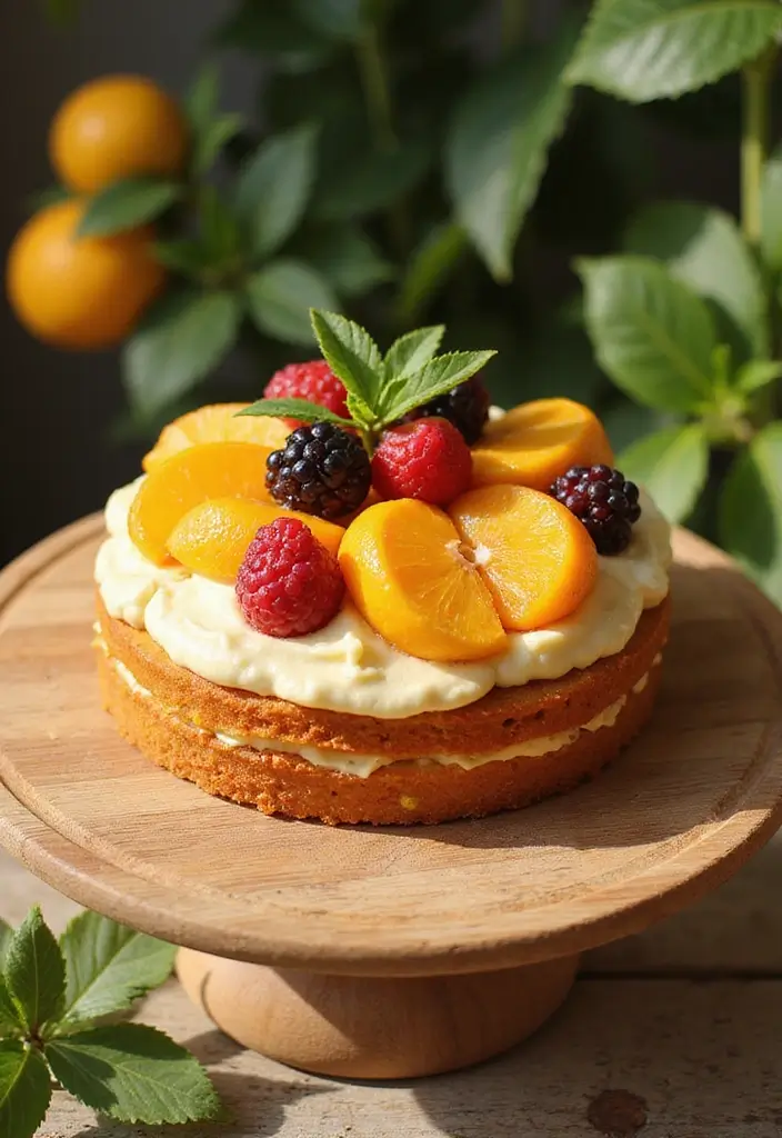 28 Quince Cake Ideas That Steal the Spotlight - 7. Quintessential Fruit Quince Cake