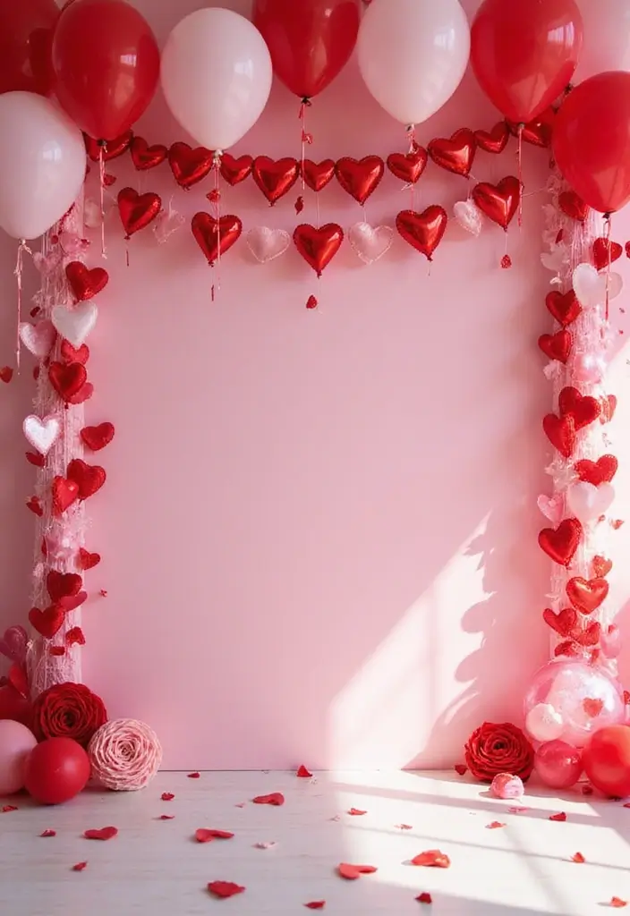 28 Romantic Valentine's Bridal Shower Ideas for Intimate Gatherings - 13. Heart-Shaped Decorations