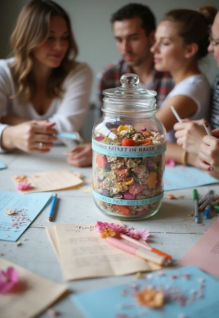 28 Romantic Valentine's Bridal Shower Ideas for Intimate Gatherings - 14. Memory Jar Activity