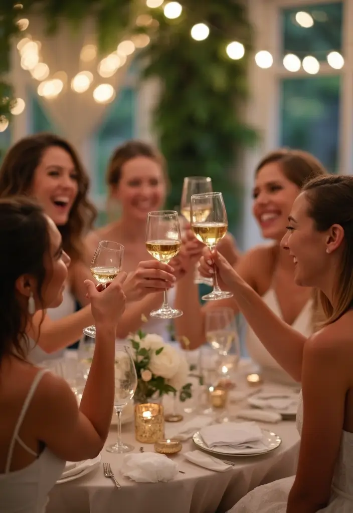 28 Romantic Valentine's Bridal Shower Ideas for Intimate Gatherings - 22. Heartwarming Toasts