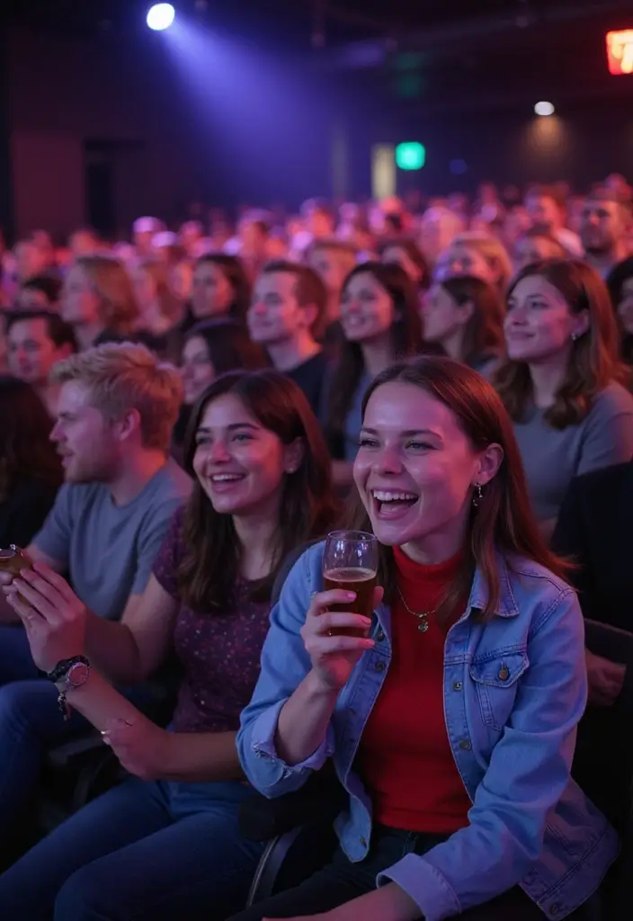 28 Stag Do Ideas That Guarantee Fun - 16. Comedy Show Night