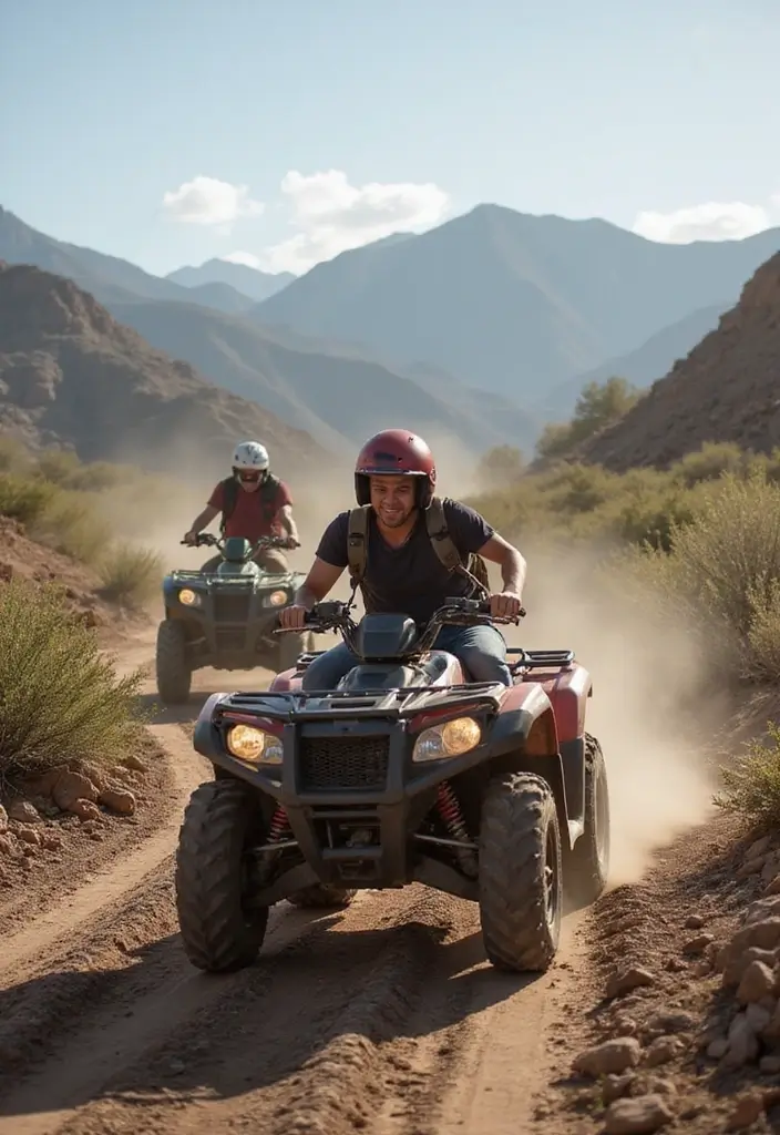 28 Stag Do Ideas That Guarantee Fun - 22. ATV Off-Roading
