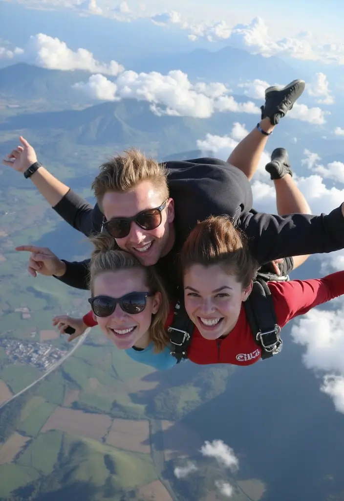 28 Stag Do Ideas That Guarantee Fun - 4. Sky Diving Experience