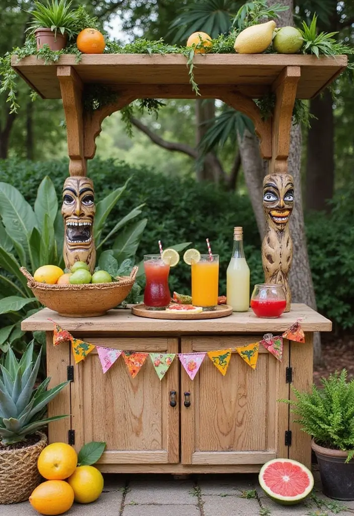28 Wedding Bar Ideas That Keep the Party Flowing - 5. Themed Drink Stations