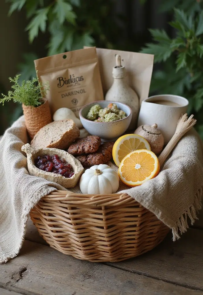 28 Wedding Shower Gift Basket Ideas That Feel Personal - 12. Handmade Artisans Basket