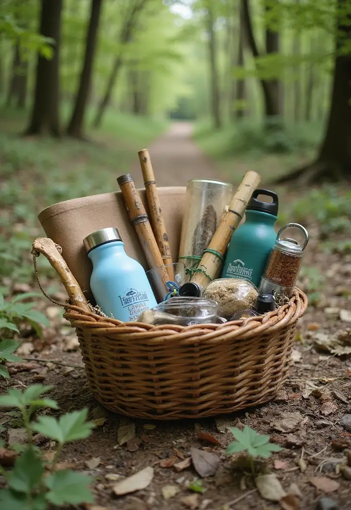 28 Wedding Shower Gift Basket Ideas That Feel Personal - 15. Adventure Gear Basket