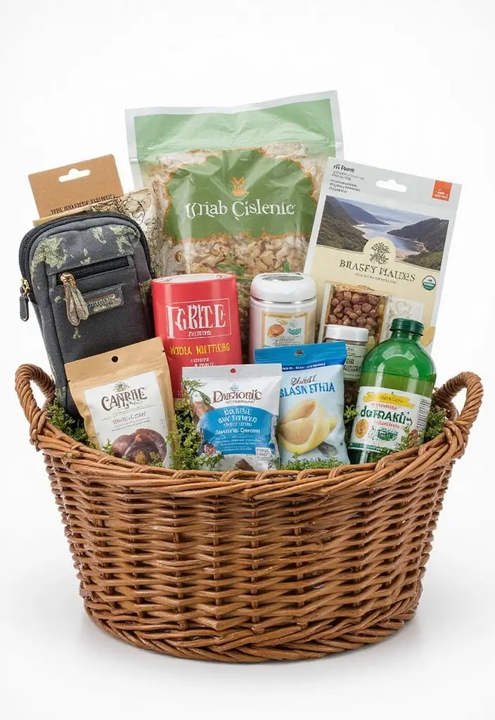 28 Wedding Shower Gift Basket Ideas That Feel Personal - 17. Eco-Friendly Travel Essentials Basket