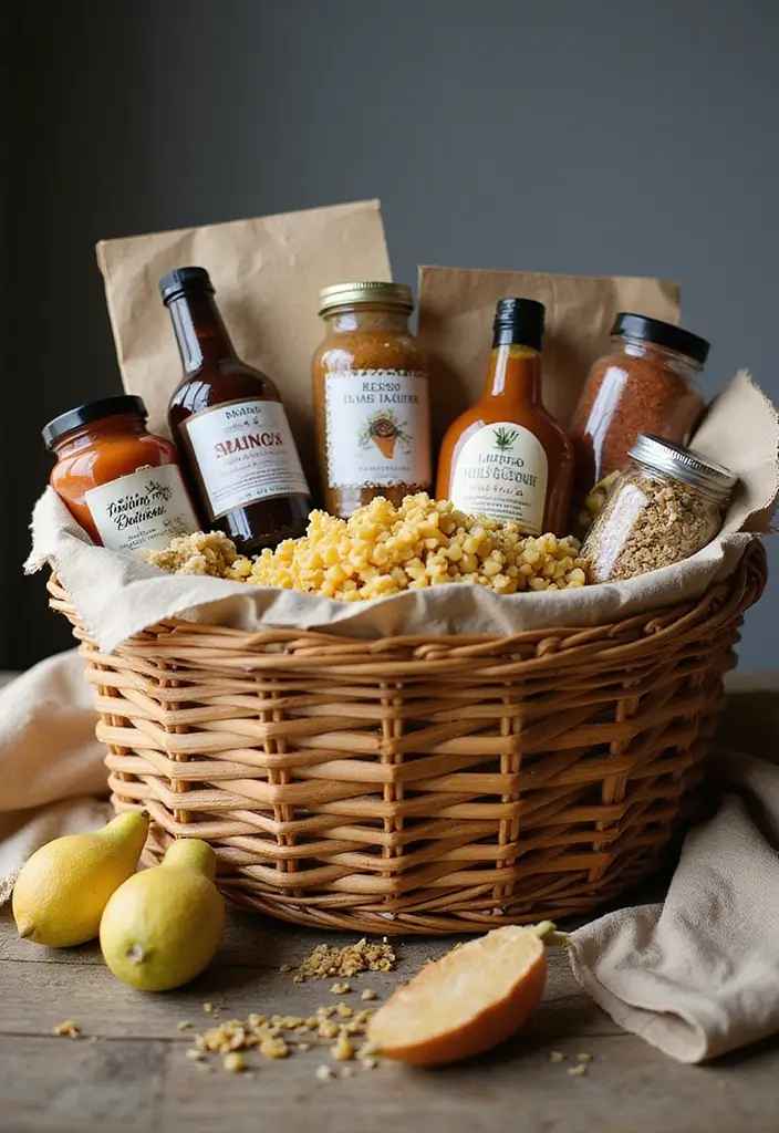 28 Wedding Shower Gift Basket Ideas That Feel Personal - 3. Home-Cooked Meal Basket