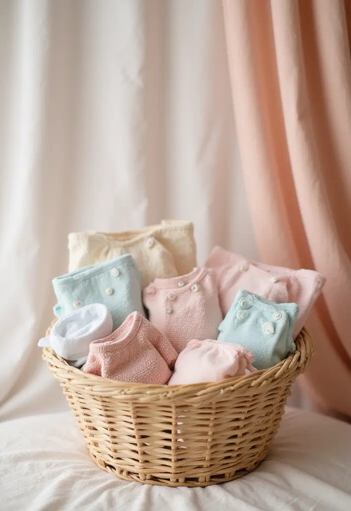 28 Wedding Shower Gift Basket Ideas That Feel Personal - 9. Eco-Friendly Baby Shower Basket