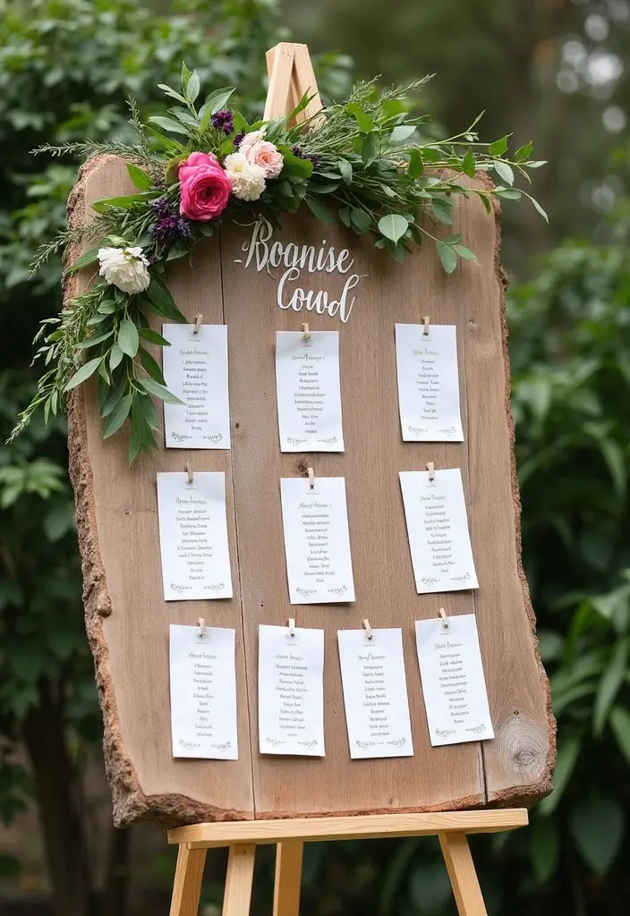29 Barn Wedding Ideas That Feel Rustic And Romantic - 16. Unique Seating Charts
