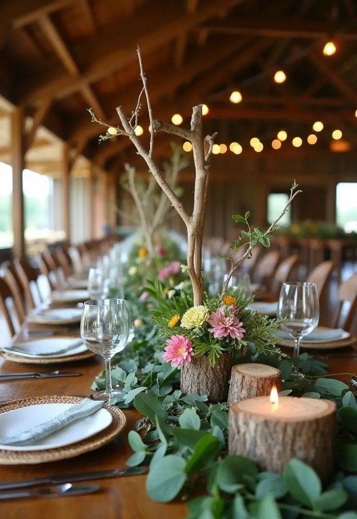 29 Barn Wedding Ideas That Feel Rustic And Romantic - 22. Nature-Inspired Decor