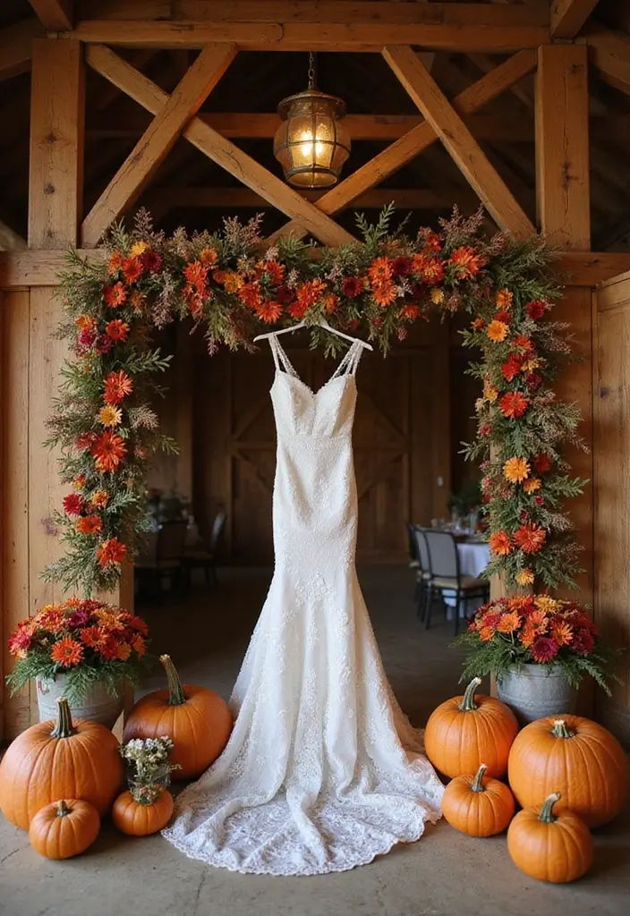 29 Barn Wedding Ideas That Feel Rustic And Romantic - 24. Seasonal Decor Elements