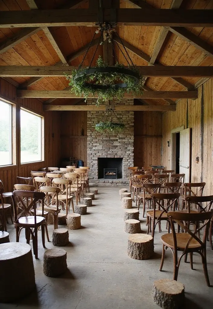 29 Barn Wedding Ideas That Feel Rustic And Romantic - 25. Rustic Seating Arrangements