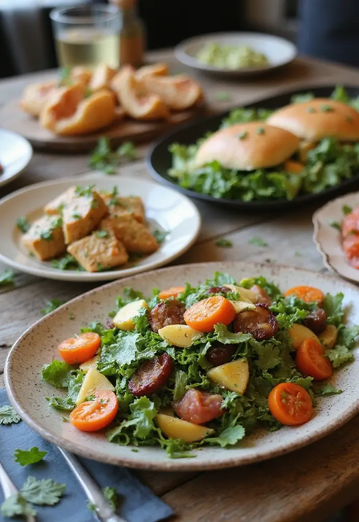 29 Boho Bridal Shower Ideas That Feel Effortlessly Beautiful - 15. Plant-Based Menu