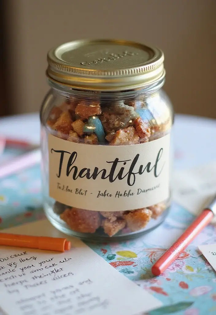 29 Boho Bridal Shower Ideas That Feel Effortlessly Beautiful - 29. Gratitude Jar Activity