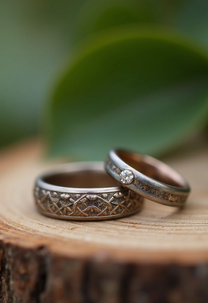 29 Different Wedding Ideas That Break Tradition Beautifully - 14. Sustainable Wedding Rings