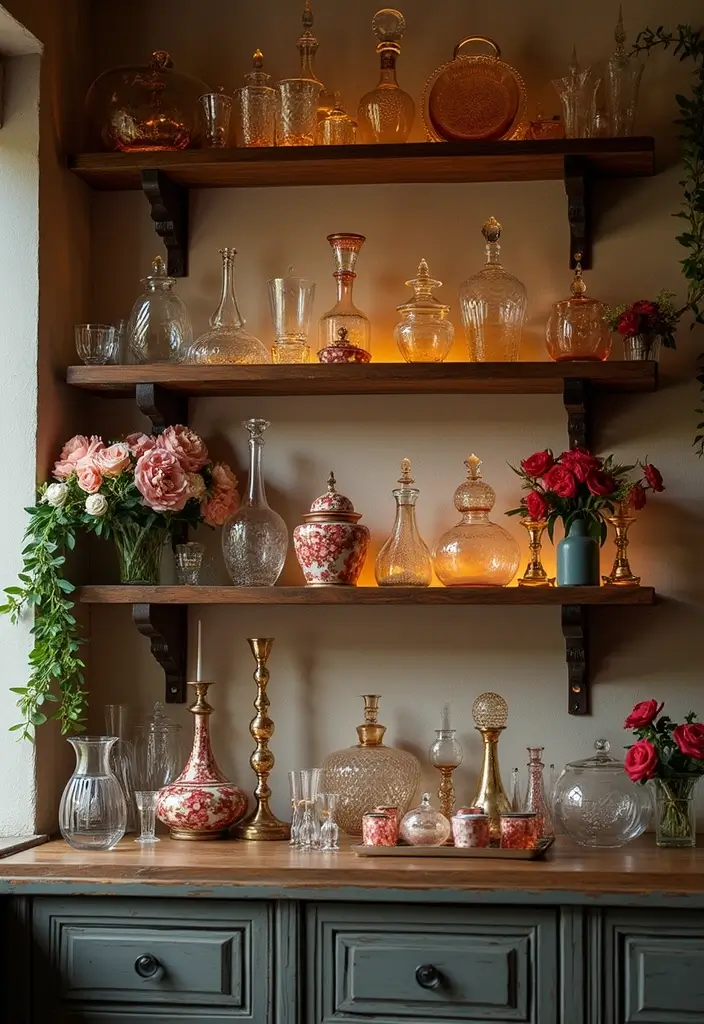 29 Eco-Friendly Wedding Shower Hostess Gift Ideas To Say Thanks - 14. Vintage Glassware