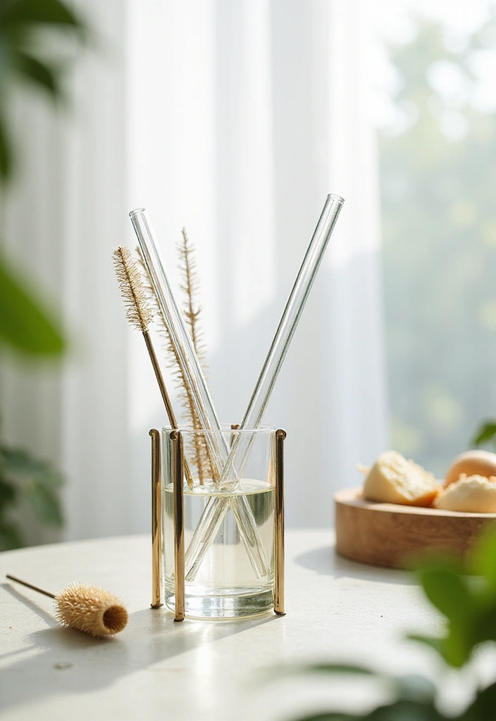 29 Eco-Friendly Wedding Shower Hostess Gift Ideas To Say Thanks - 28. Glass Straw Set
