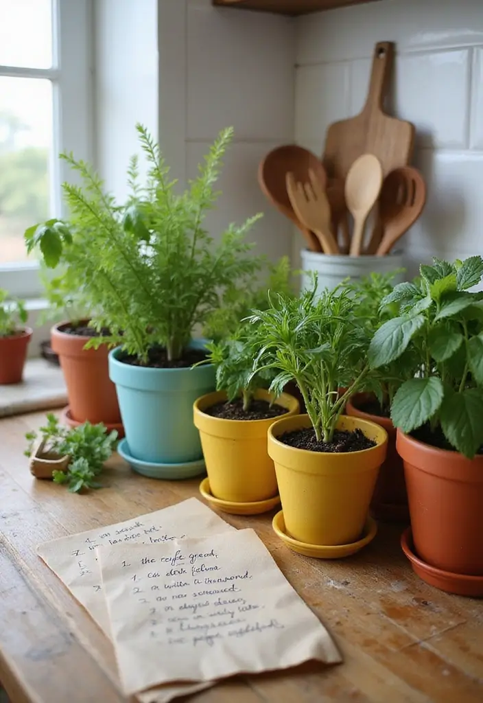 29 Eco-Friendly Wedding Shower Hostess Gift Ideas To Say Thanks - 3. Potted Herb Garden