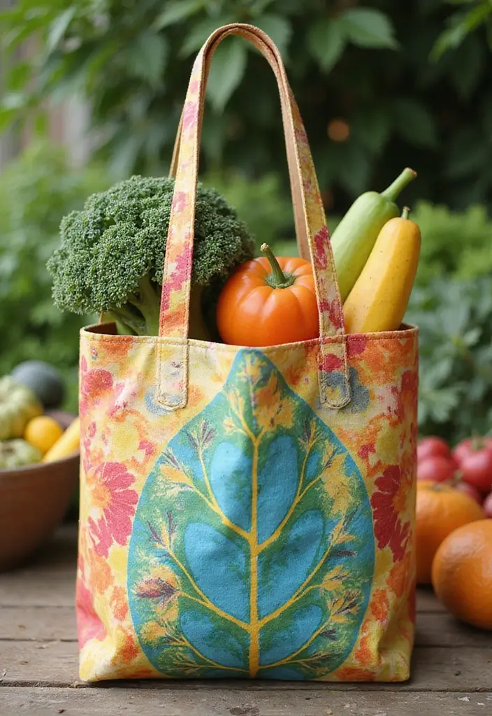 29 Eco-Friendly Wedding Shower Hostess Gift Ideas To Say Thanks - 7. Upcycled Tote Bag