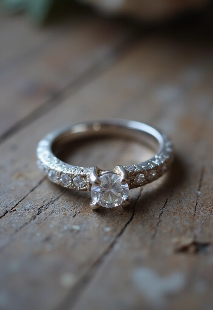 29 Engagement Ring Ideas That Sparkle With Personality - 15. Engraved Bands