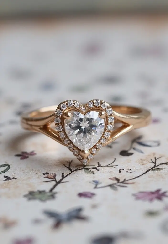 29 Engagement Ring Ideas That Sparkle With Personality - 16. Novelty Shapes