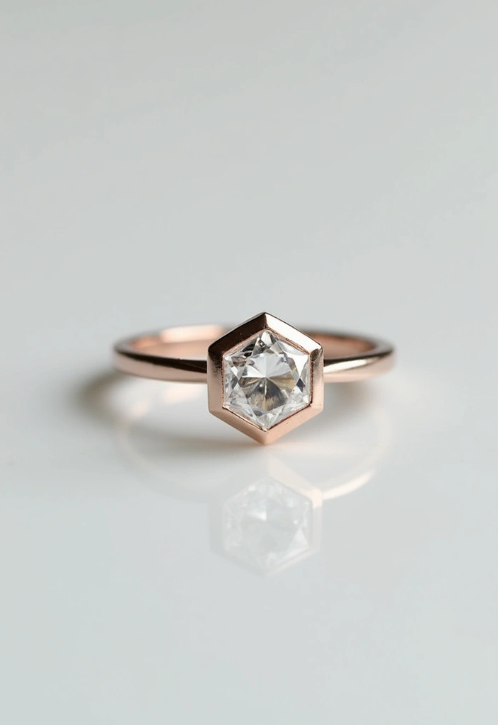 29 Engagement Ring Ideas That Sparkle With Personality - 19. Geometric Styles