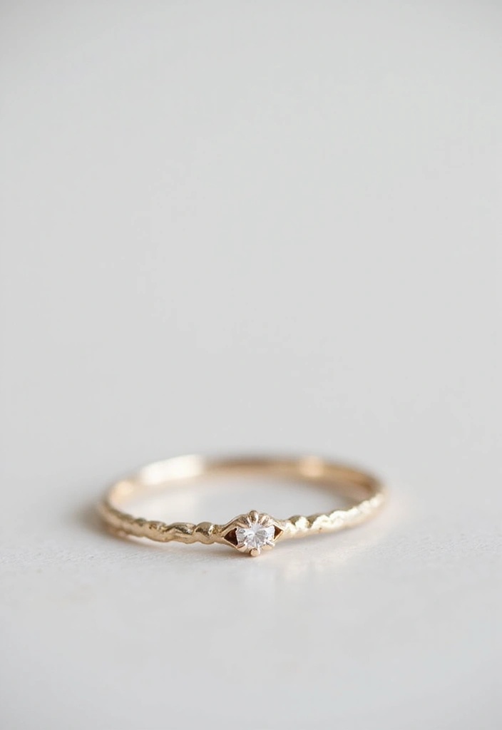 29 Engagement Ring Ideas That Sparkle With Personality - 22. Minimalist Vintage