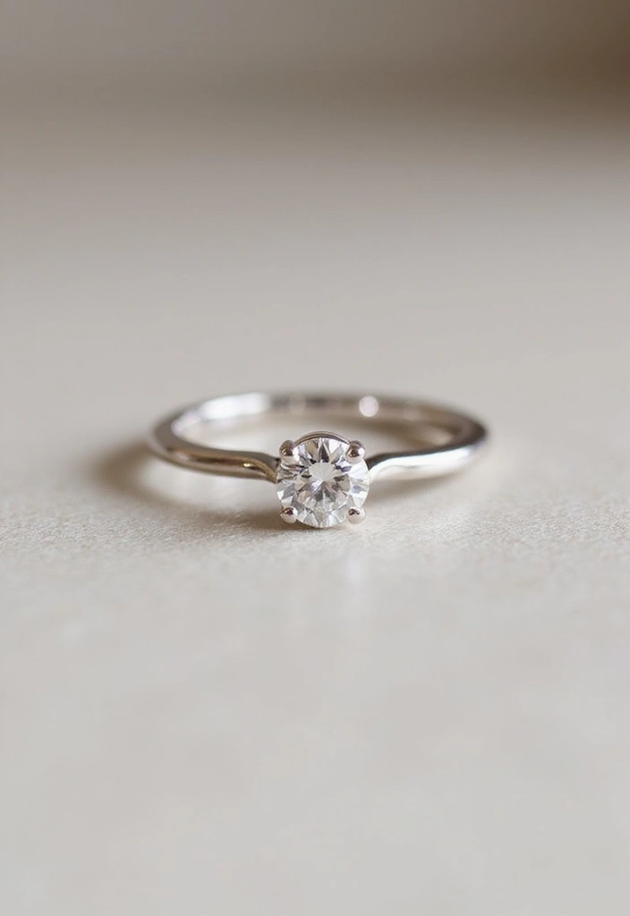 29 Engagement Ring Ideas That Sparkle With Personality - 4. Modern Minimalism