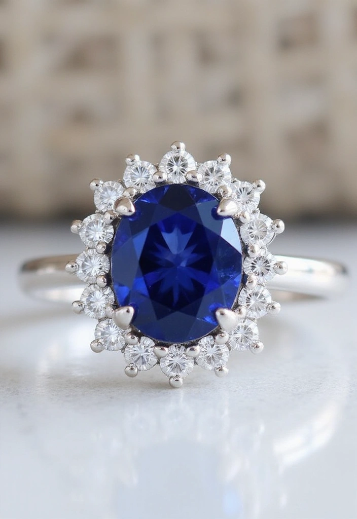 29 Engagement Ring Ideas That Sparkle With Personality - 5. Colorful Gemstones