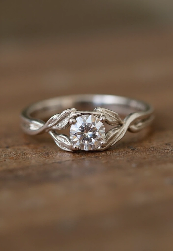 29 Engagement Ring Ideas That Sparkle With Personality - 7. Nature-Inspired Designs