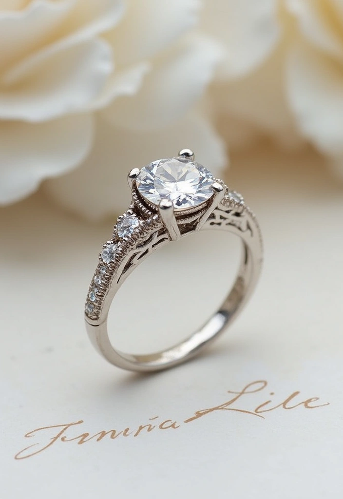 29 Engagement Ring Ideas That Sparkle With Personality - 9. Custom Ring Settings
