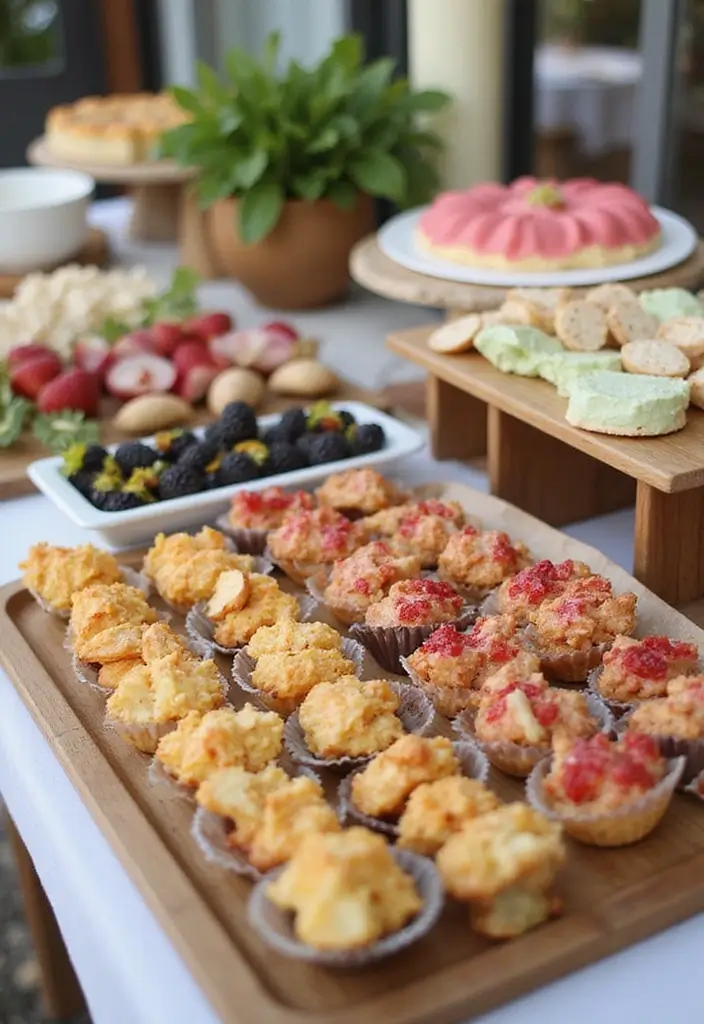 29 Pool Bridal Shower Ideas That Feel Fresh And Fun - 14. Sweet Treats with a Twist