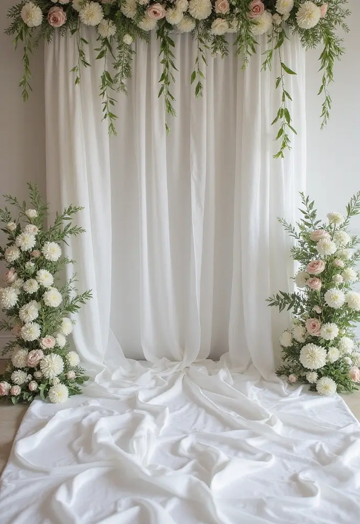 29 White Wedding Ideas That Feel Timeless - 14. White Ribbon Ties
