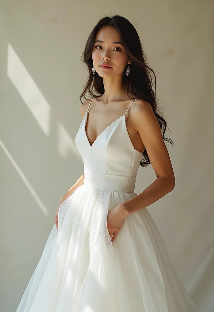 29 White Wedding Ideas That Feel Timeless - 3. Elegant Bridal Styles with Eco-Conscious Fabrics