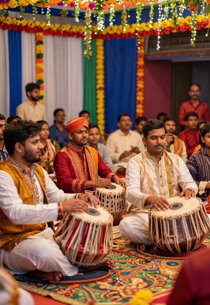 16 Roka Decoration Ideas That Shine With Tradition - 10. Music and Ambiance 1