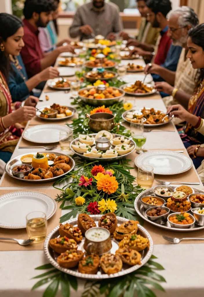 16 Roka Decoration Ideas That Shine With Tradition - 12. Eco-Conscious Catering 1