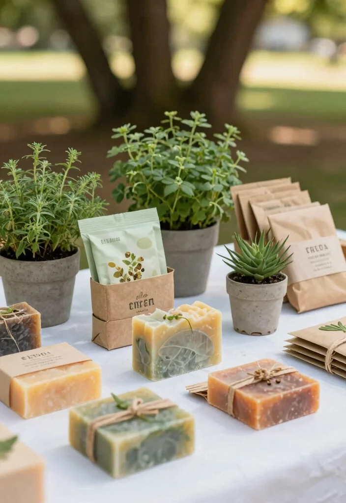 16 Roka Decoration Ideas That Shine With Tradition - 6. Eco-Friendly Gifts and Favors 1