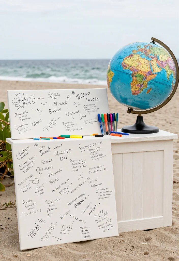 17 Boho Wedding Ideas That Bring Free-Spirited Beauty - 16. Creative Guest Book Ideas 1