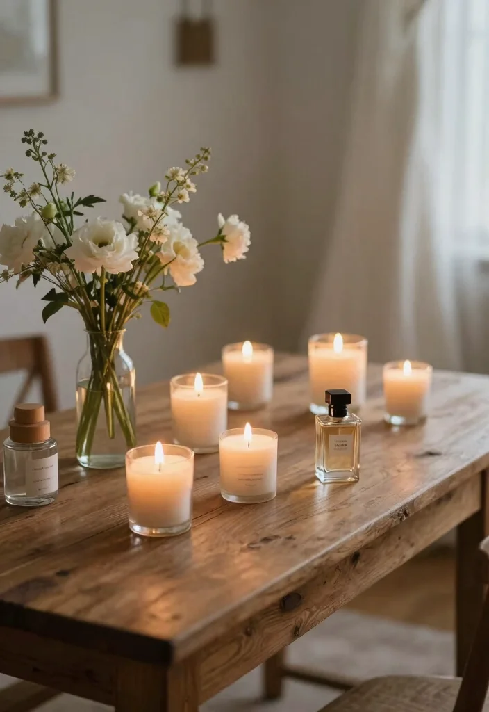 17 Bride Room Decoration Ideas For Stunning Photos - 12. Fragrant Elements 1