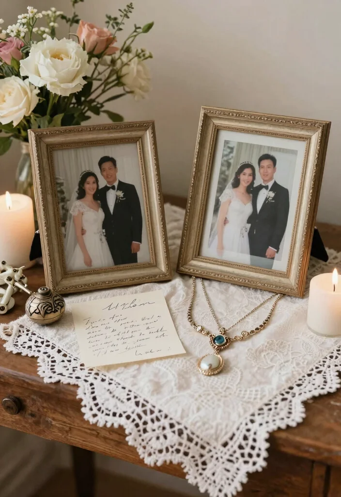 17 Bride Room Decoration Ideas For Stunning Photos - 4. Personal Touches 1