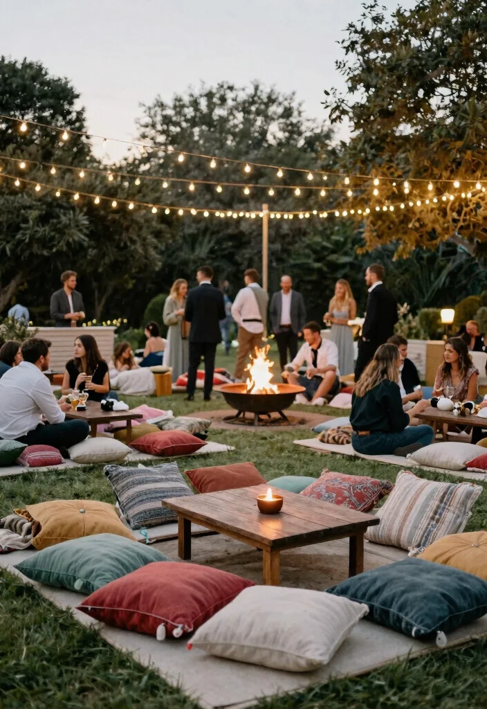 17 Casual Wedding Ideas That Feel Relaxed and Romantic - 14. Inviting Lounge Areas 1