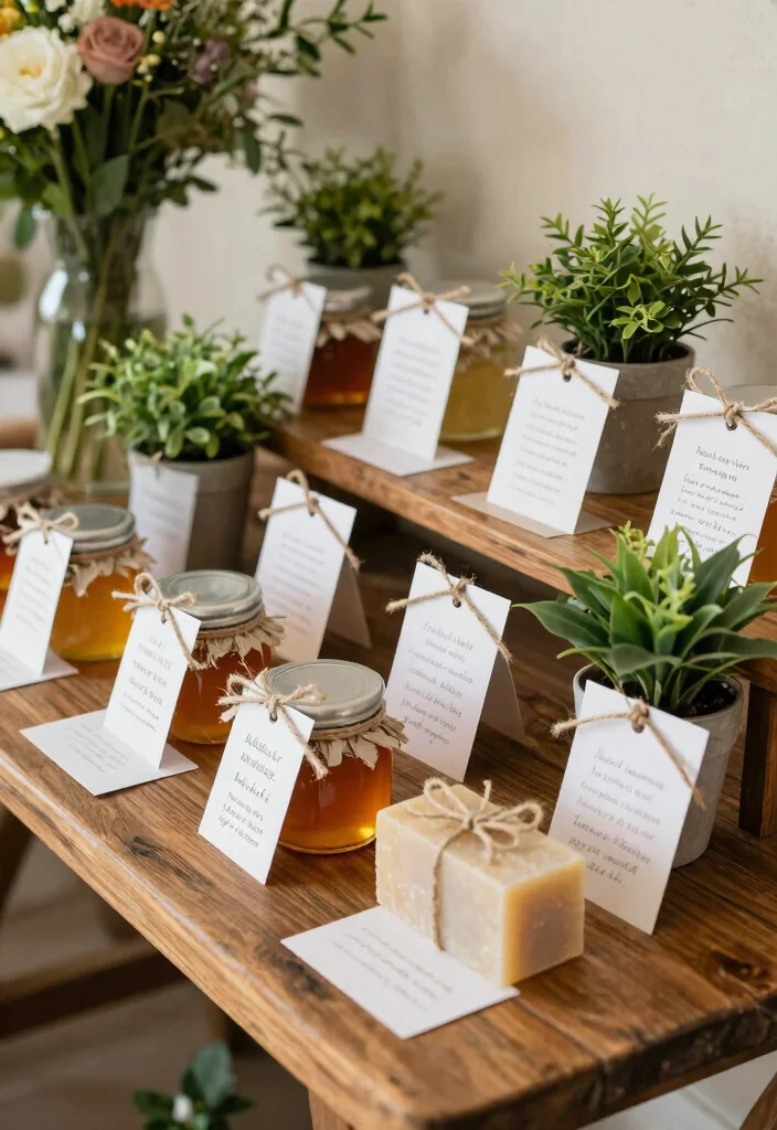 17 Casual Wedding Ideas That Feel Relaxed and Romantic - 17. Personalized Favors 1