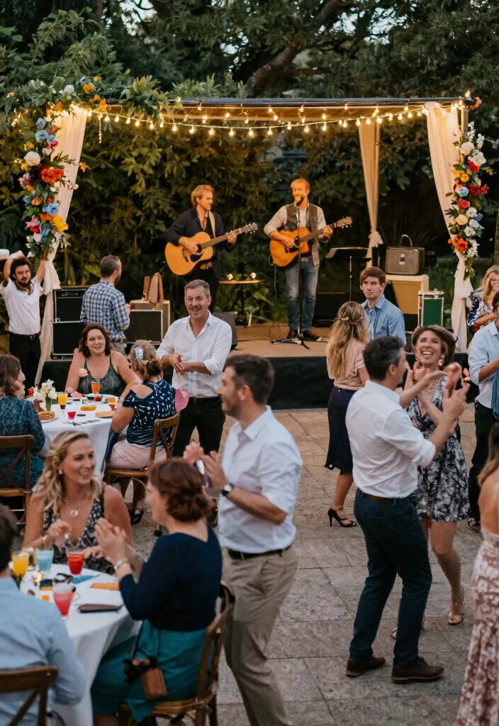 17 Casual Wedding Ideas That Feel Relaxed and Romantic - 8. Unconventional Music Choices 1