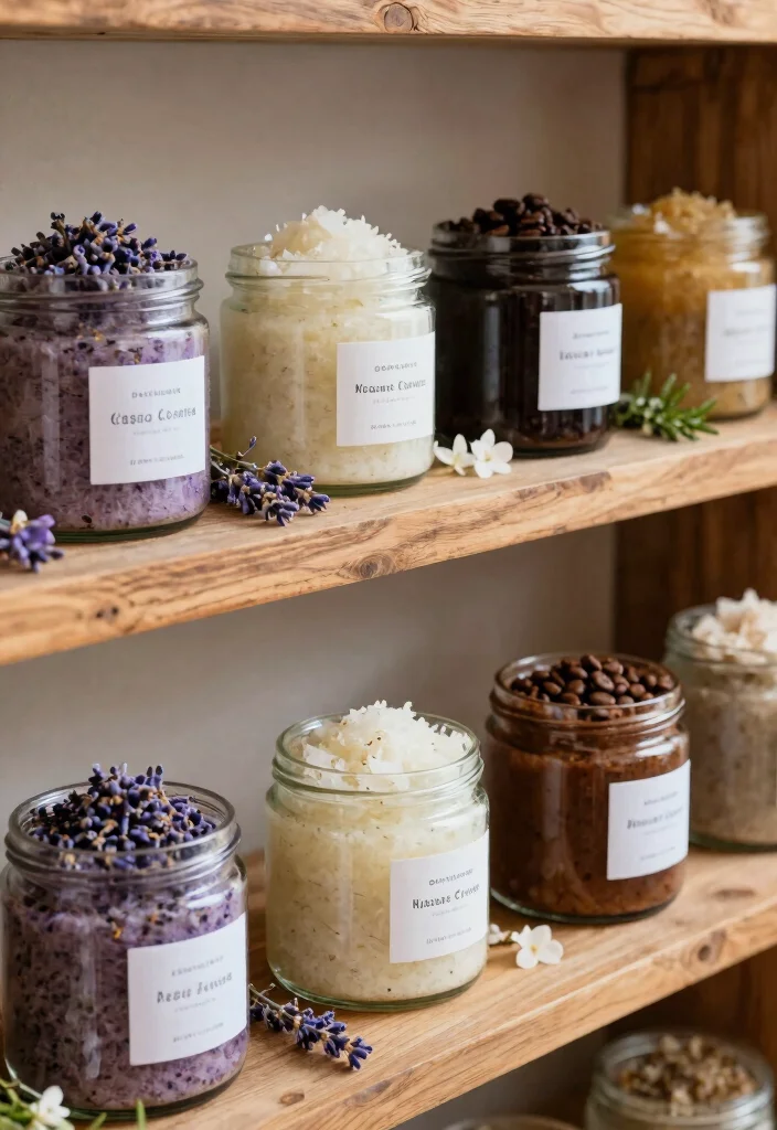 17 Eco-Friendly Bachelorette Gift Bag Ideas That Everyone Will Love - 13. Natural Body Scrubs 1